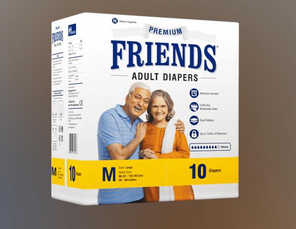 Підгузники для дорослих Friends Premium розмір М №10